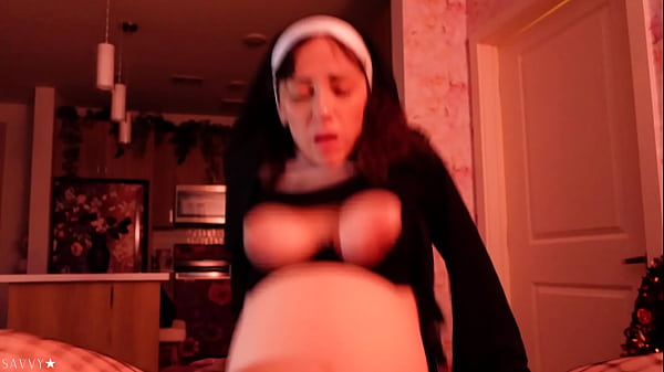 Cheating Nun, Pregnant by stepSon