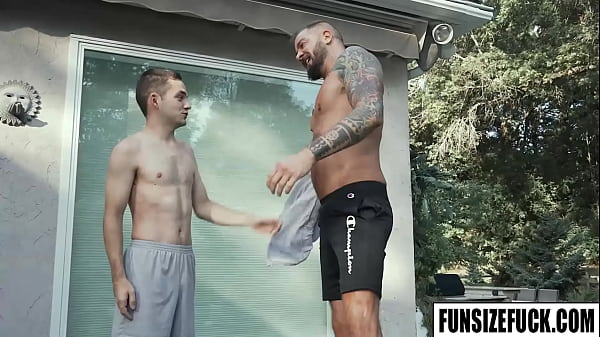 Dolf Dietrich love the feeling of a young guy riding his huge dick