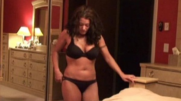 Busty amateur girlfriend homemade action