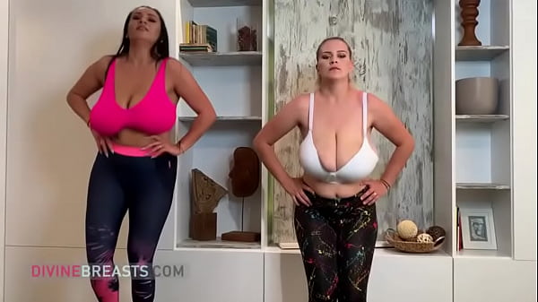 Helen and Erin Big Boobs Exercise Milfs