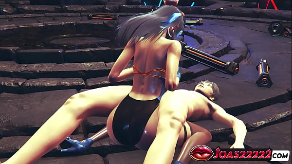 3D Hentai Nessa - Big Boobs Girl Wearing Shiny Latex Bodysuit and Gloves Performs Hot Slippery Titjob and Handjob Ending in POV Sperm Explosion In Honey Select 2  