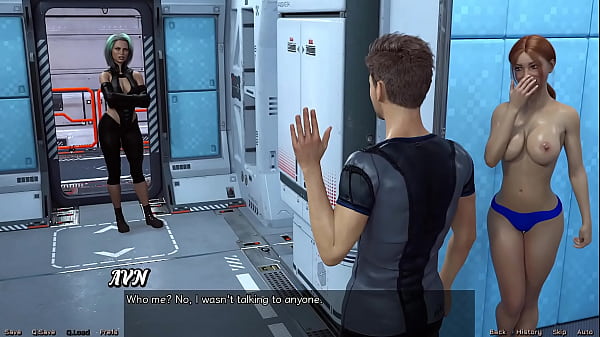 Stranded In Space #7 - Red Haired Step Sister In The Shower