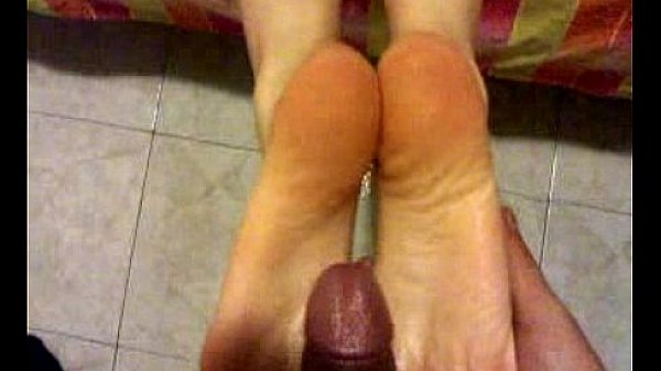 Cum on feet soles