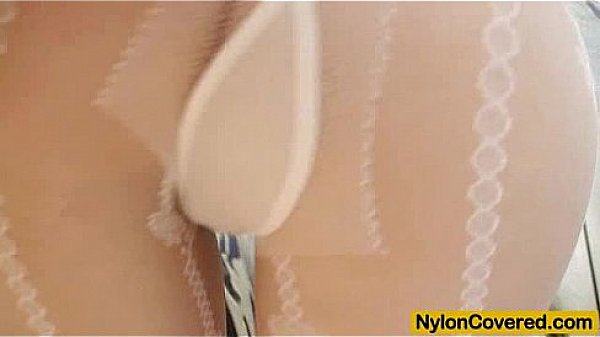 Nylon mask and sky-high heels  