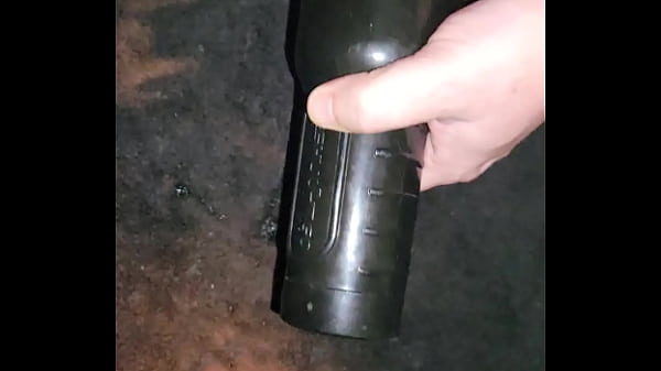 Jerk in slow motion with fleshlight  