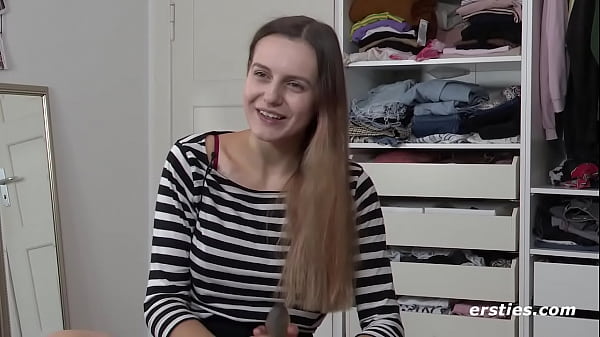 Lauren Enjoys Riding Large Dildos  