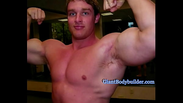 white hot bodybuilder man
