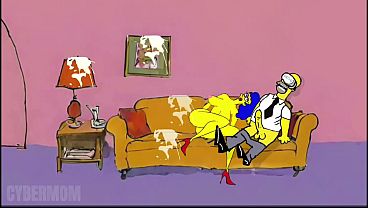 Simpson Parody Porn Cartoon. Slut Wife Does not miss the opportunity to fucked in secret from her husband With other guys. Wife Cheat