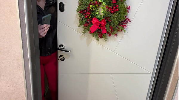 Under the New Year's Tree I Found My Wife's stepSister as a Whore - Deep Throat - Big Ass - Tight Pussy - POV - Big Dick  