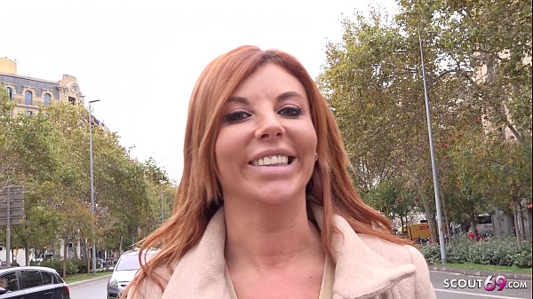 GERMAN SCOUT - REDHEAD TALK TO NO CONDOM FUCK AT REAL STREET CASTING  
