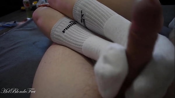 Bitch With Socks Doing Best Work With Feet