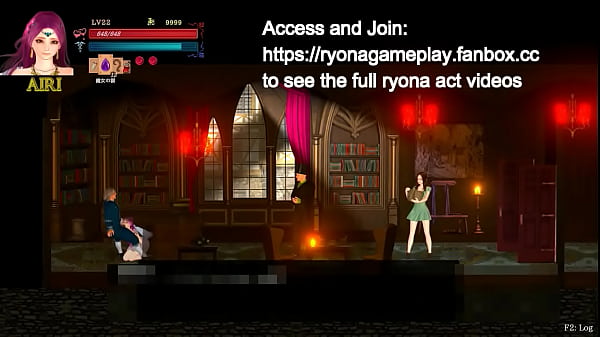 Cute woman making a blowjob to a ancient man in GuiltH2 erotic game video