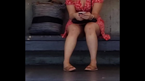 Rubia en la estaci&oacute;n