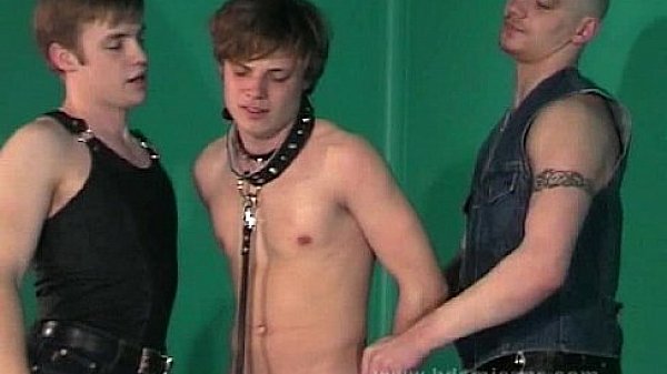 Two jeans masters humiliate slave