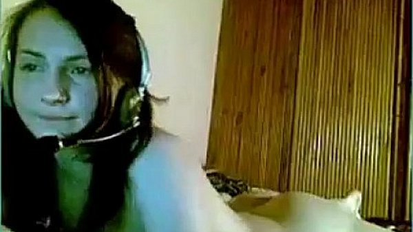 Russian Girl Shows Pussy and Ass on webcam  