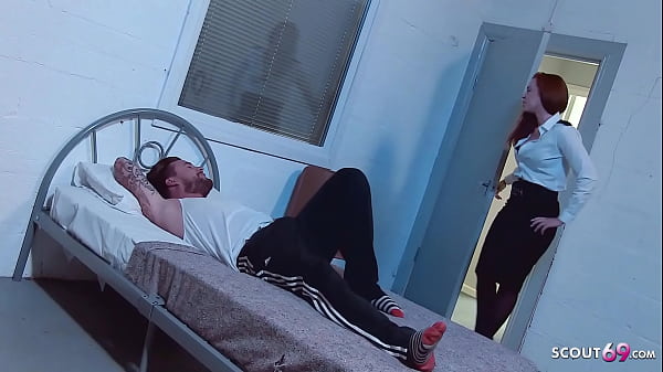 Hot Big Ass Teen Prison worker made Cheating Sex with Prisoner