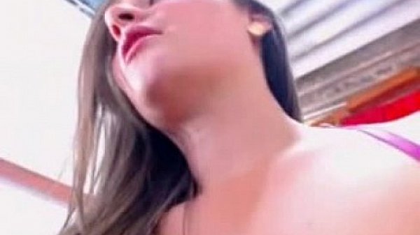 Cute babe with very tight pink pussy on webcam