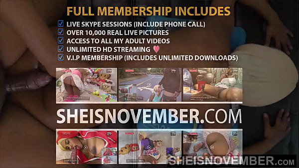 Horny Cheating Stepdad Prone Fucking His Stepdaughter Tight Shaved Pussy Hardcore, Since His Wife Is At Work, Skinny Cute Black Whore Sheisnovember Asshole Fingering Before Big Dick BBC And Brown Booty Spread By Msnovember  