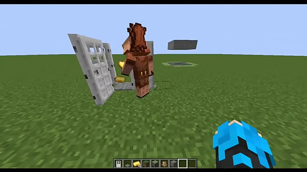 Teste de sexo anal no minecraft  