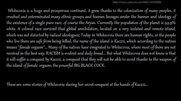 Racist wife finds a BBC attractive and ends up cheating on her husband.