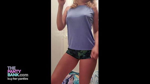 18 Year Old Slut Loves Stimulating Both Her Holes and Dildos Her Pussy then Asshole For A Fun Orgasm Session | The Panty Bank  