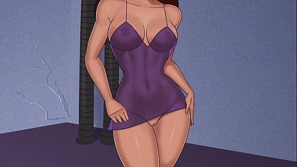 Barbra Gordon shows off her sexy body to Lex Luthor