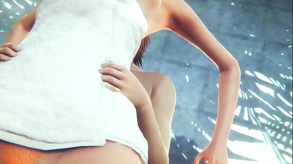 Ben 10 Hentai - Gwen sucking a dick and penetrated in a public bath