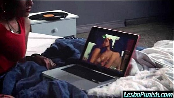 Lez Girl Get Punish With Sex Toys By Mean One video-22