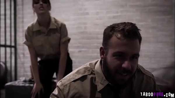 Chad rams Adrianas tight pussy so fucking rough pounding her with his big bad cock in a doggystyle position!