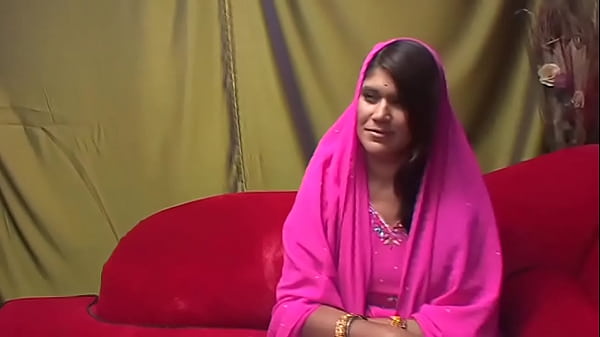 The Indian guy lets his wife fuck by a white cock to make her all wet and horny for himself 