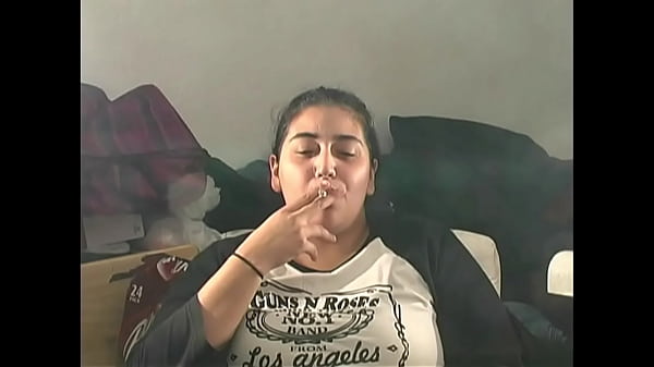 Samantha Chubby Latina Non-Nude SFW Smoking Clips Pt 1