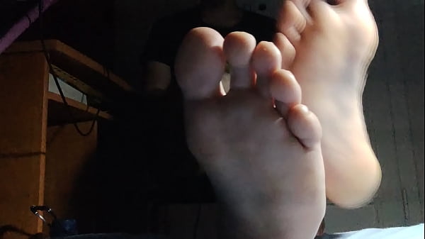 Boy's cute feet  