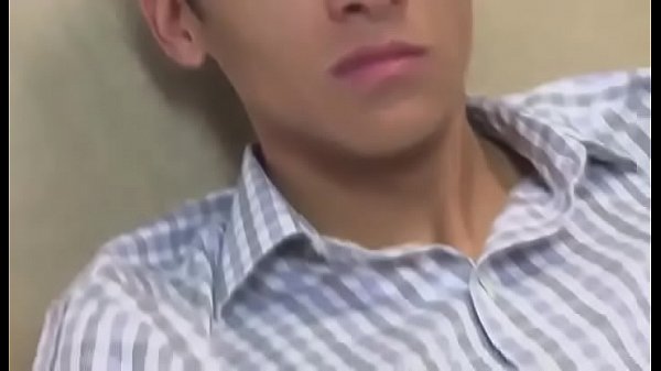 Gay boy jerking off