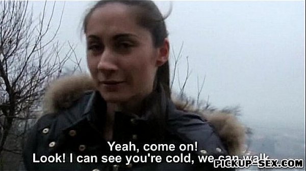 Euro slut Aruna Aghora banged by stranger dude for money 