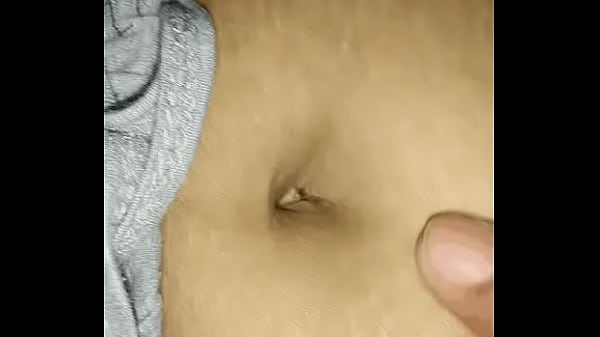 Indian wife navel feel