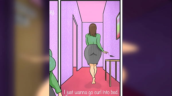 Erotic comic story with Futanari MILF catching sex in the act - from Agent Red Girl