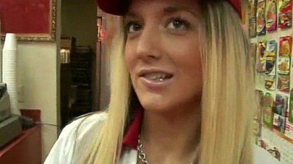 Desperate teen naked in public and fucks to pay rent 20