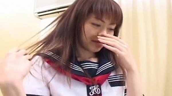 Horny asian in threesome porn