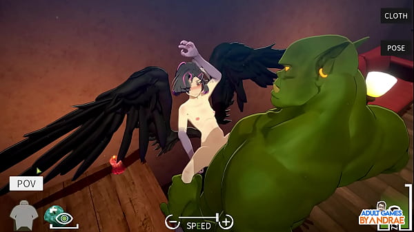 EP9: Fucking Ava Against the Wall (Sex Pose 4) - Orc Massage