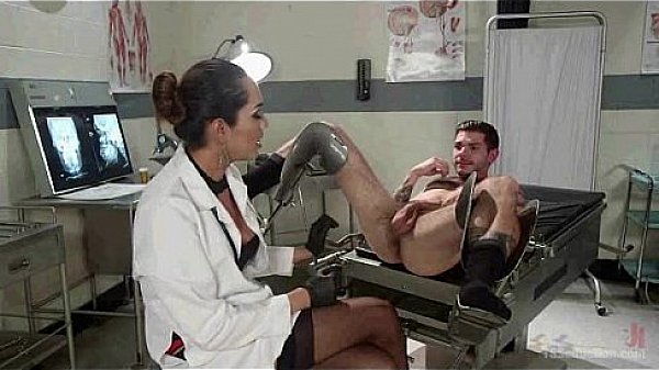 Tranny Domme Makes Him Suck His Own Cock!