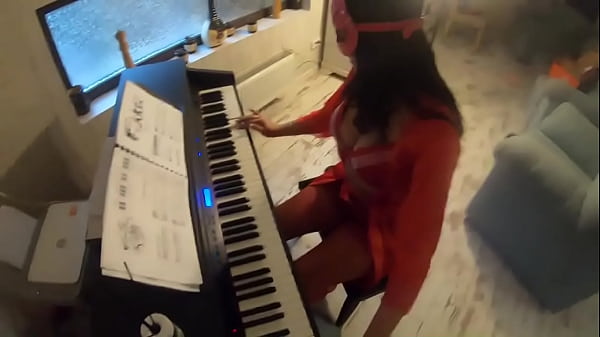 Adventures of MilfyCalla ep 96 First piano lessonToday I had my first piano day. I was already excited. #amateur, #milf,...  