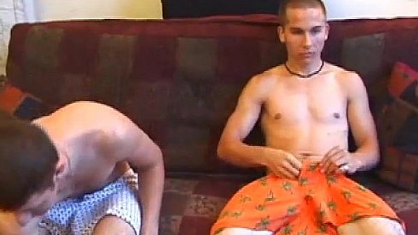 Straight Skater Boy Threesome Suck Off and Cum 