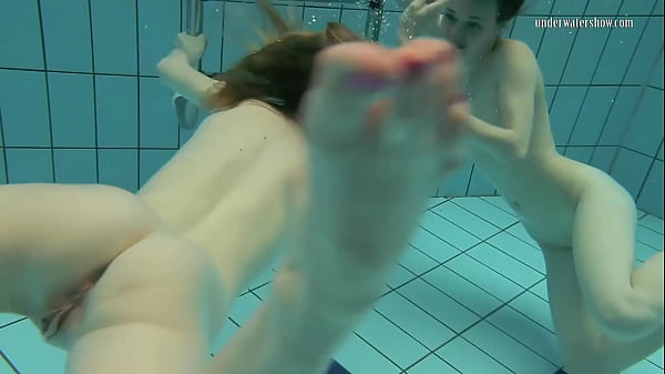 Libuse thinks Nastya is horny and hot in the pool