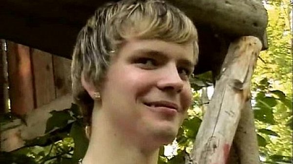 Two Twinks Fuck In The Woods  