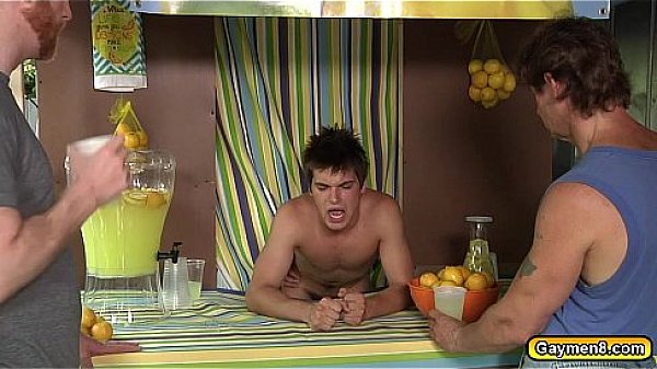 Johnny gets a hard anal pounding by Jay