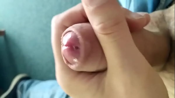 Closeup dick wanking