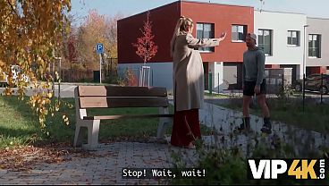 VIP4K. Nerd tries hot mature pussy for the first time 