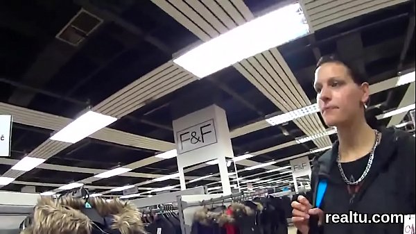 Luscious czech nympho is teased in the supermarket and screwed in pov