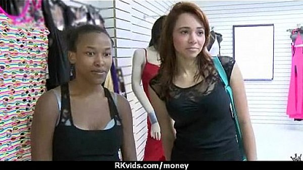 Sensual girl talked into having sex for cash 22
