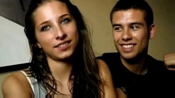 Casal de namorados transando muito